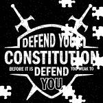 Defend Your Constitution Before It's Too Weak To Defend You Patriotic Puzzle U-857