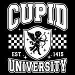 Cupid University Valentine's Direct to Film (DTF) Heat Transfer H-880