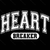 Heart Breaker  Direct to Film (DTF) Heat Transfer S-863