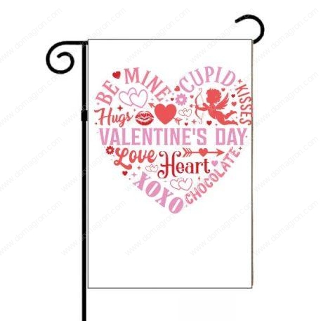 Happy Valentine's Day Garden Flag H-877