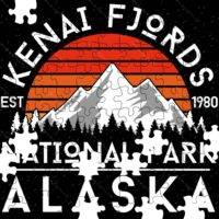 Kenai Fjords National Park Alaska Jigsaw Puzzle K-867