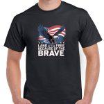 Land Of The Free Because Of The Brave  Shirt U-873