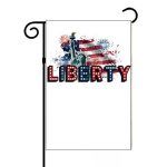 Liberty Flag Patriotic Garden Flag U-862