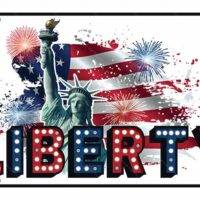 Liberty Flag Patriotic License Plate U-862