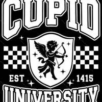 Cupid University Valentine's Metal Photo H-880