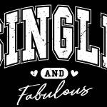 Single And Fabulous Valentine Metal Photo S-856