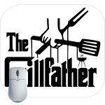 The Grillfather Mouse Pad F-882