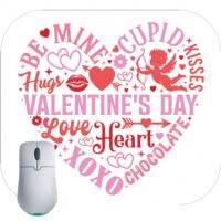Happy Valentine's Day Mouse Pad H-877
