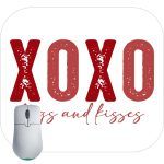 Hugs and Kisses Mouse Pad F-858