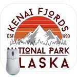 Kenai Fjords National Park Alaska Mouse Pad K-867