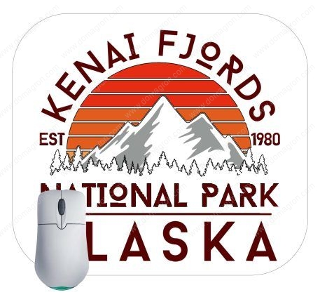 Kenai Fjords National Park Alaska Mouse Pad K-867