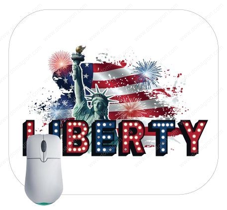 Liberty Flag Patriotic Mouse Pad U-862