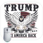 Trump Take America Back Eagle Mouse Pad T-865