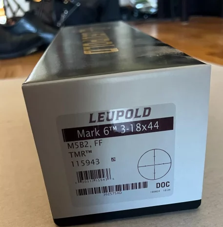 Leupold MARK 6 3-18X44 M5B2 FFP TMR Scope Part # 115943 - Image 3