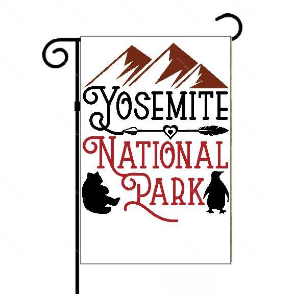 Yosemite National Park Garden Flag K-864