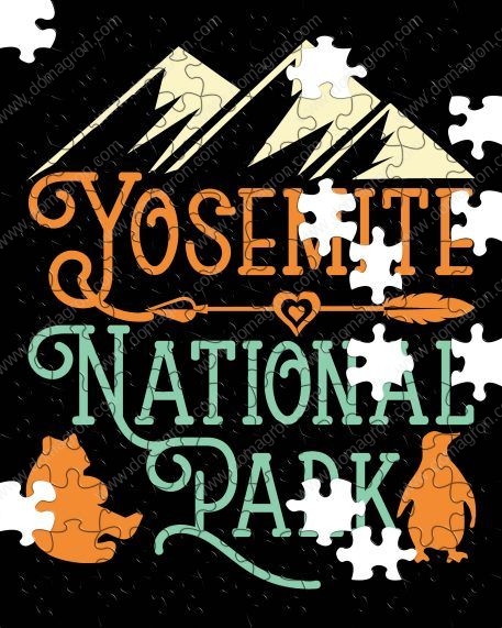 Yosemite National Park Puzzle K-864