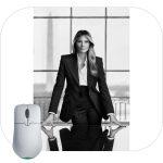 Melania Trump 2024 Presidential First Lady Photo Mouse Pad