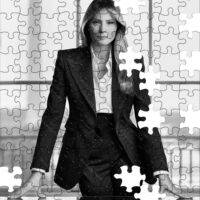 Melania Trump 2024 Presidential First Lady Photo Jigsaw Puzzle