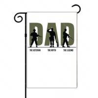 Dad The Veteran The Myth The Legend Garden Flag U-893