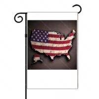 Patriotic America 1 Garden Flag