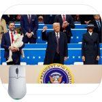 Trump and Vance at Inauguration Celebration Mouse Pad