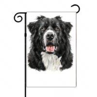 Border Collie Dog Lover Garden Flag D-909
