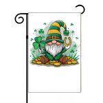 St. Patrick's Day Lucky Leprechaun Garden Flag H-913