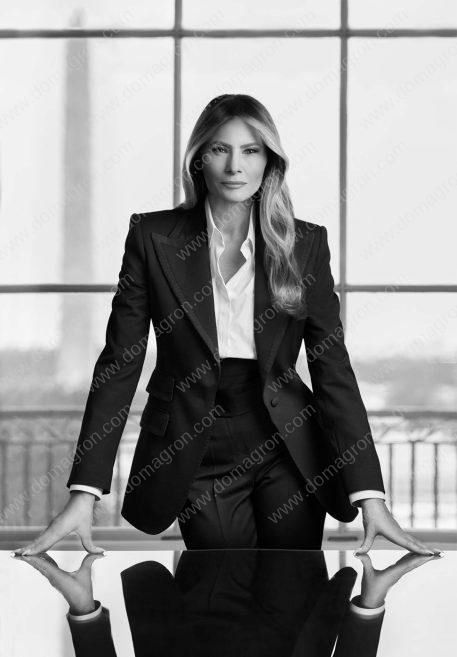 Melania Trump 2024 Presidential First Lady Metal Photo