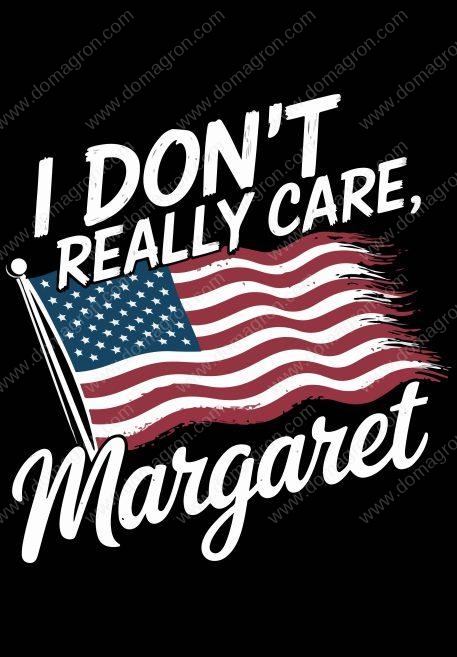 I Don't Really Care Margaret JD Vance Quote Metal Photo P-890