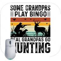 Real Grandpas Go Hunting Mouse Pad S-896