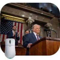 Trump 2024 State Of The Union Address Mouse Pad
