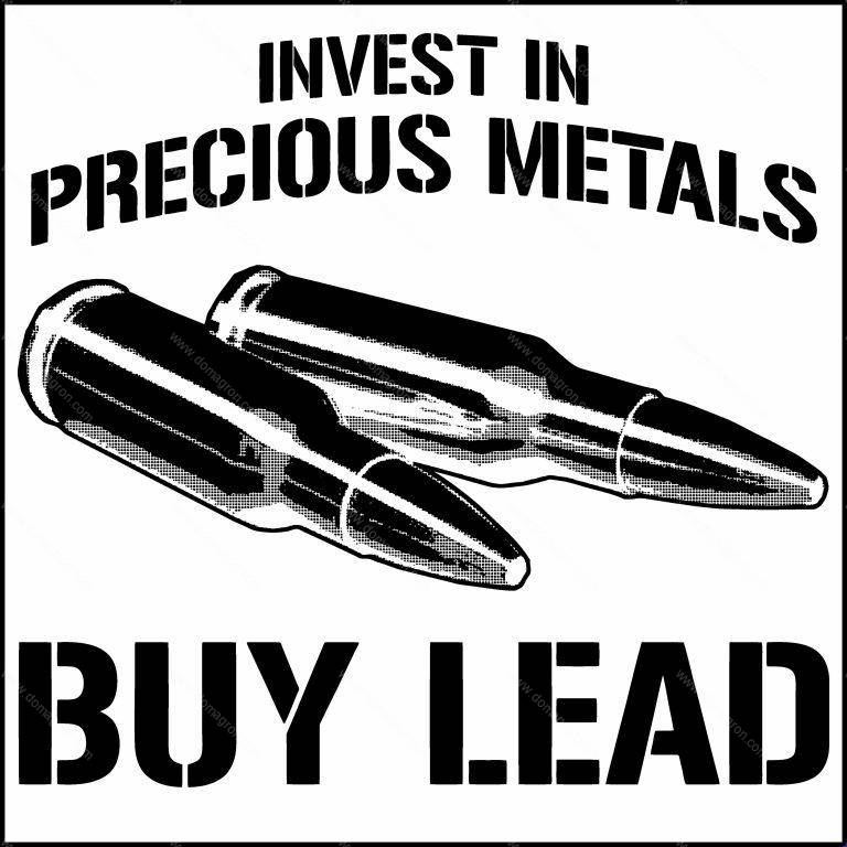 Invest In Precious Metals Buy Lead Second Amendment Direct to Film (DTF) Heat Transfer N-940