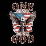 One Nation Under God Direct to Film (DTF) Heat Transfer U-919