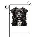Australian Shephard Mix Dog Lover Garden Flag D-931