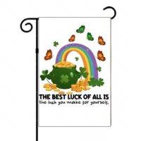 The Best Luck Of All Inspirational St. Patrick's Day Garden Flag H-941
