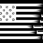 2nd Amendment Flag Metal Photo N-921