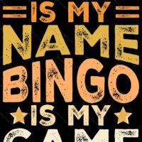 Grandpa Is My Name Bingo Is My Game Metal Photo S-942