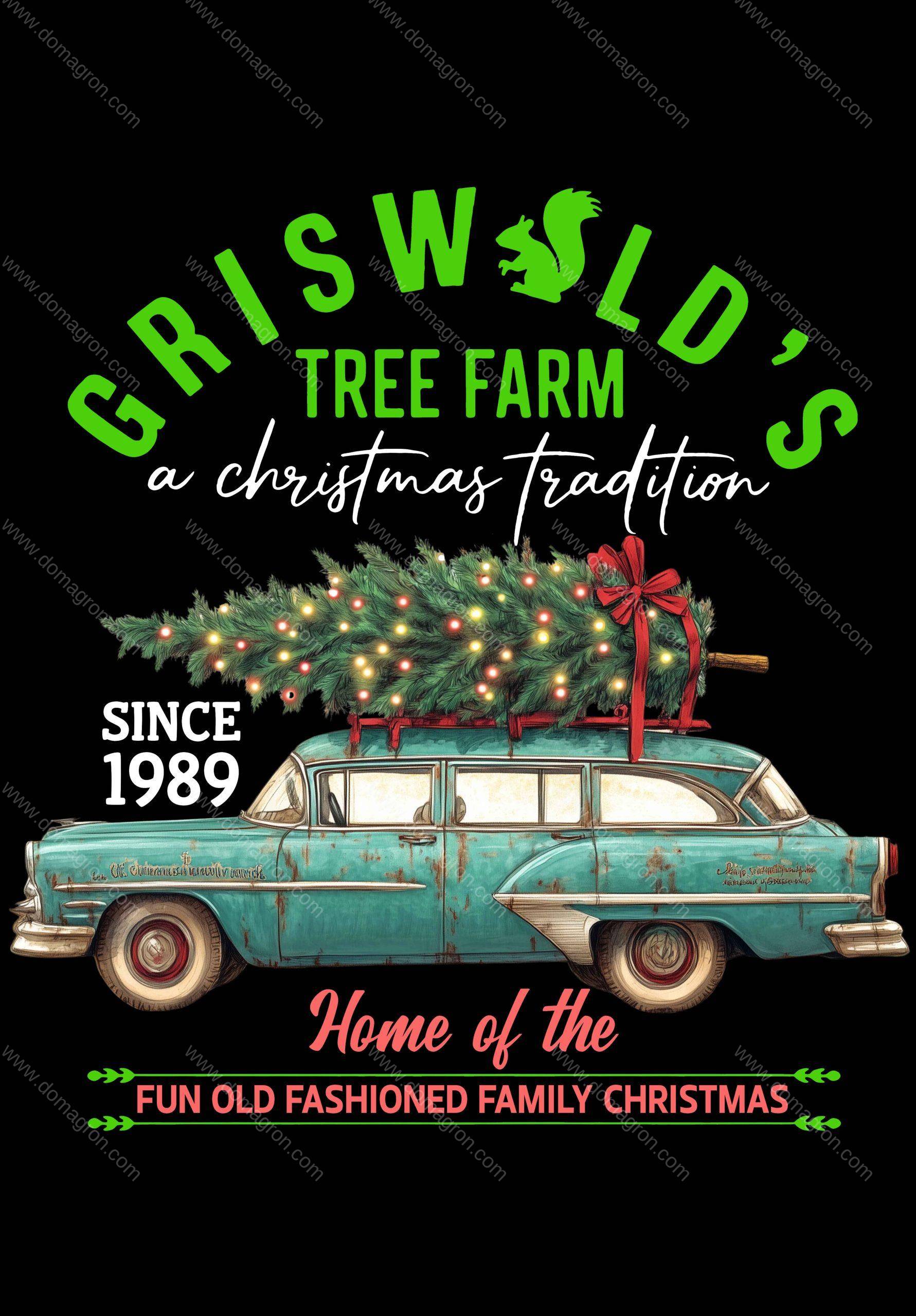 Griswold's Tree Farm A Christmas Tradition Metal Photo H-933