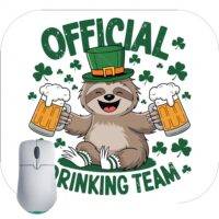 Official Drinking Team St. Patrick's Day Mouse Pad H-932
