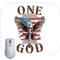 One Nation Under God Mouse Pad U-919