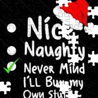 Never Mind I'll Buy My Own Stuff Funny Christmas Jigsaw Puzzle H-927