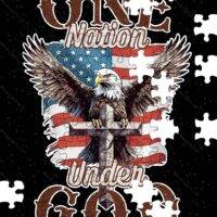 One Nation Under God Jigsaw Puzzle U-919