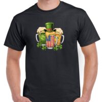 St. Patrick's Day Patriotic Beer Shirt H-915