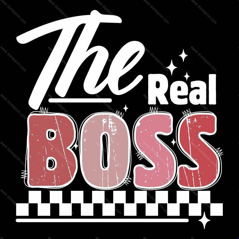 The Real Boss Direct to Film (DTF) Heat Transfer S-944