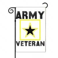 Army Veteran Garden Flag U-956