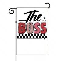 The Boss Garden Flag S-944