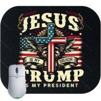 Jesus Is My Savior Trump Is My President Mouse Pad T-948