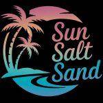 Salt Sun Sand Beach Lover Direct to Film (DTF) Heat Transfer F-990