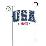 USA 1776 Patriotic Garden Flag U-980