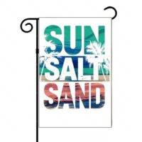 Salt Sun Sand Beach Lover Garden Flag F-991